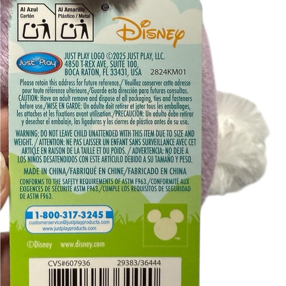 NWT Disney Easter Bunny Large Minnie Mouse Plush 19in - Picture 6 of 6